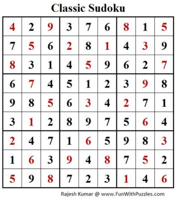  Sudoku: 解謎樂趣與數字的交響曲！